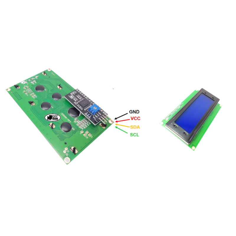 Afficheur LCD 4x20 avec module I2C