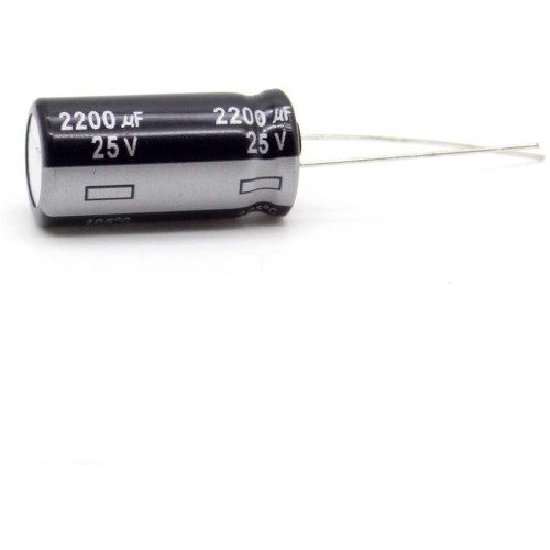 Condensateur radial 2200 uF 25V 
