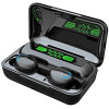 TWS BTH-F9-5 Écouteurs intra-auriculaires sans fil 2000 mAh IPX7 Écran LED Contrôle tactile