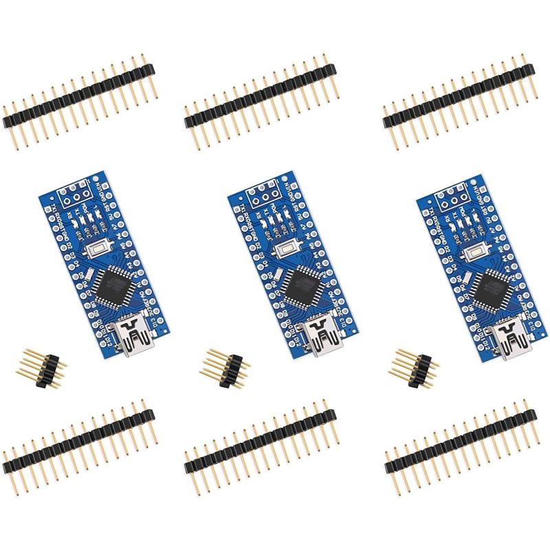 Carte Arduino Nano, CH340/ATmega328P sans câble USB